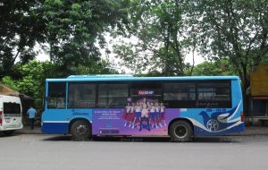 Vlive Fanship quảng cáo trên xe buýt cực sáng tạo và ấn tượng