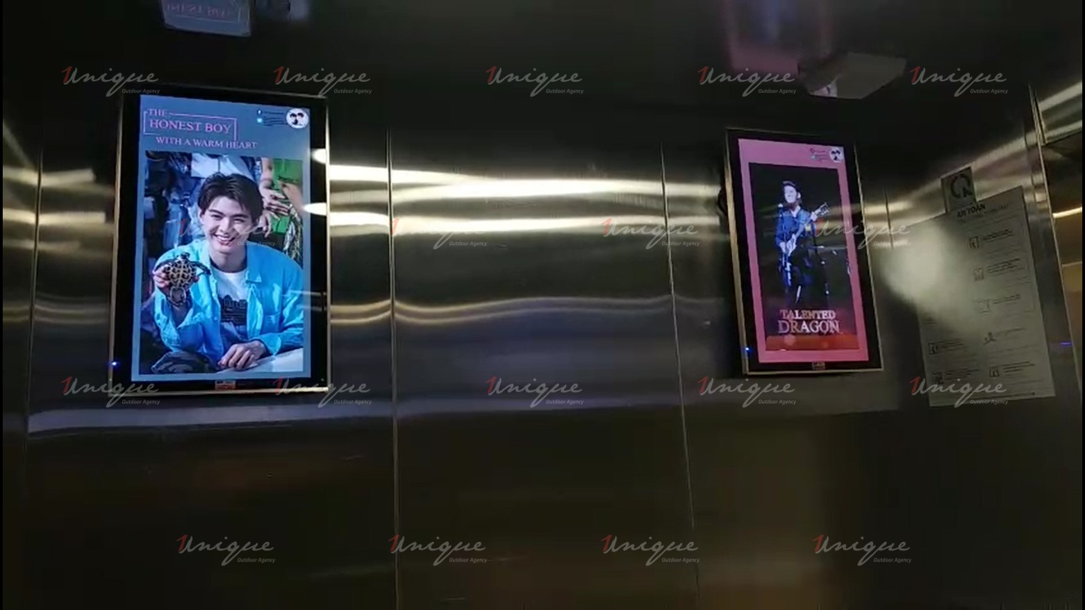 Project quảng cáo LCD chúc mừng sinh nhật idol Thái Lan Saint Suppapong