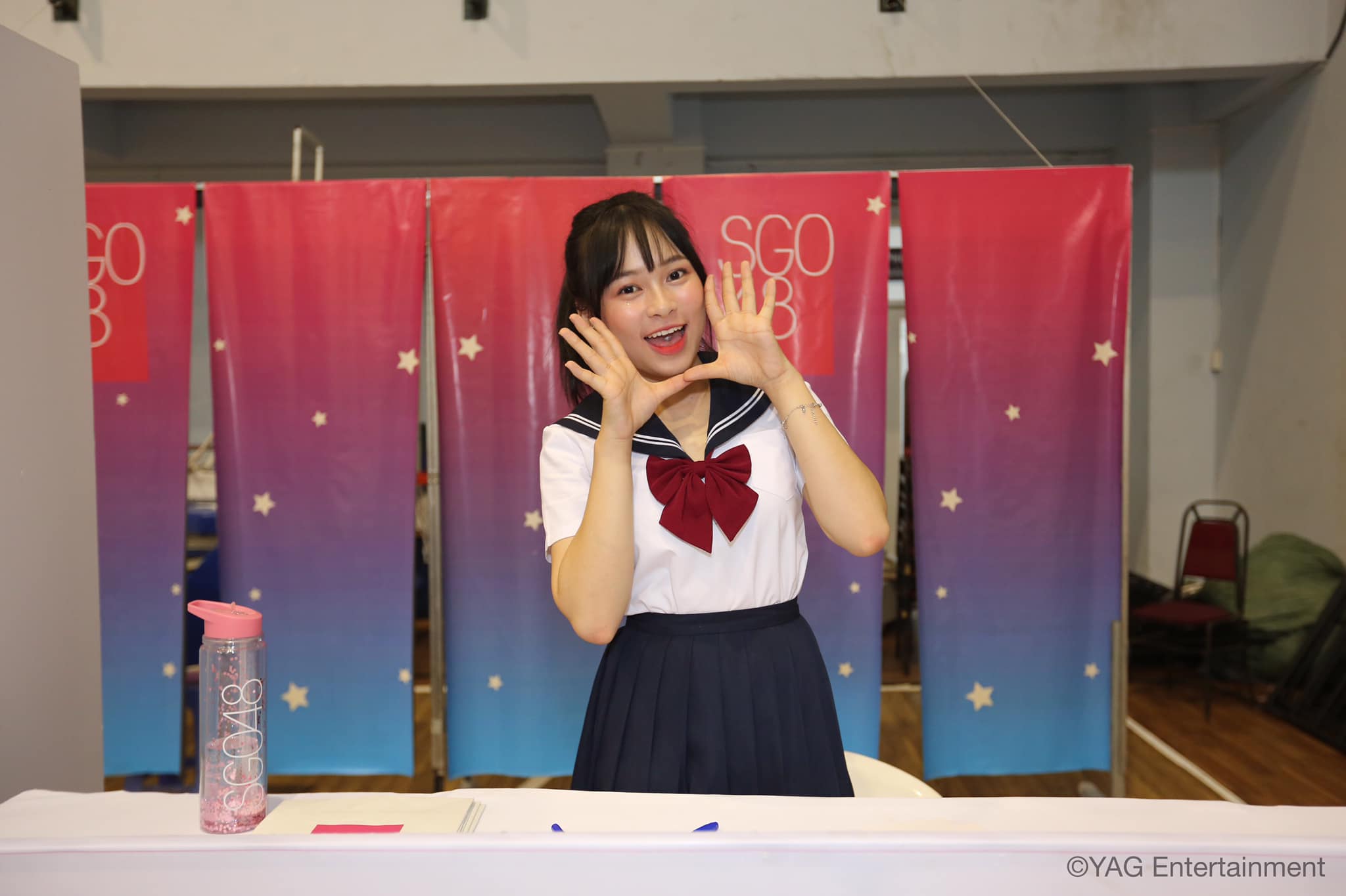 quảng cáo lcd chúc mừng sinh nhật lệ trang sgo48