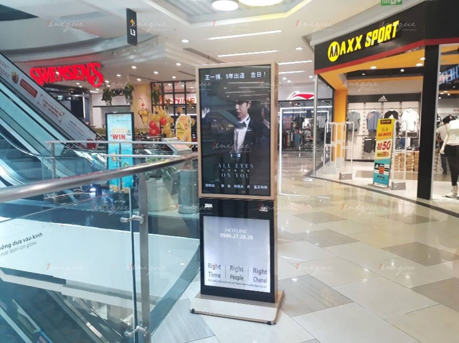 Project quảng cáo Lcd kỷ niệm Vương Nhất Bác 5 năm debut