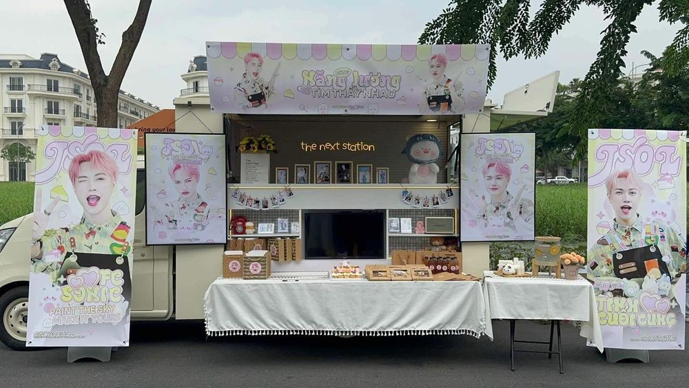 FanClub Media Dịch vụ Food Truck & Booth Check in cho thần tượng