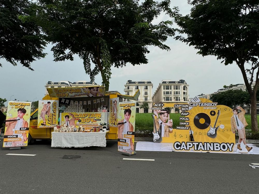FanClub Media Dịch vụ Food Truck & Booth Check in cho thần tượng