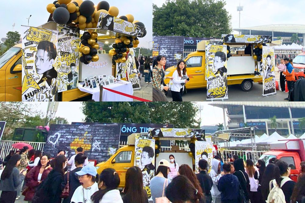 FanClub Media Dịch vụ Food Truck & Booth Check in cho thần tượng