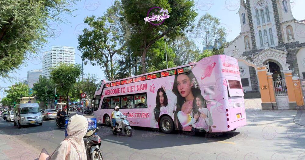Hành trình Roadshow Bus 2 tầng đưa Jayna Angelina Stevens hiện diện khắp TP. HCM Hành trình Roadshow Bus 2 tầng đưa Jayna Angelina Stevens hiện diện khắp TP. HCM